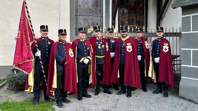 The Knights are committed to charitable causes (Bild: St. Stanislausorden Kärnten)