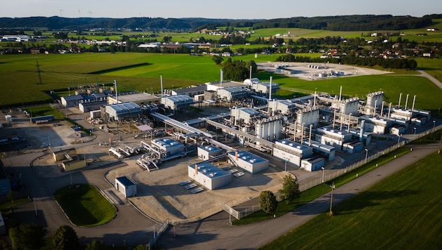 Die Gasspeicher Haidach gehören zu den größten Europas. (Bild: Scharinger Daniel)