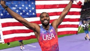 100-m-Olympiasieger Noah Lyles. (Bild: Associated Press)