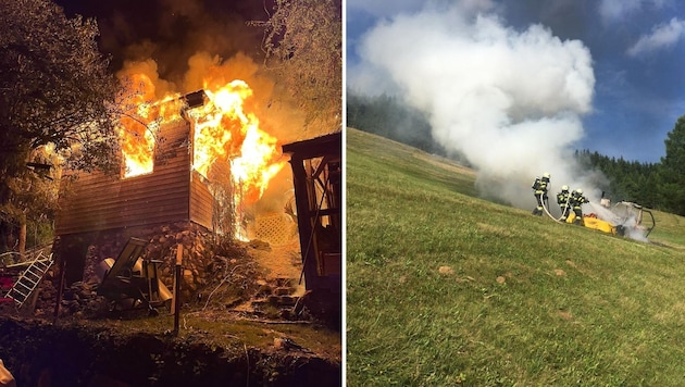 (Bild: Feuerwehr St. Paul im Lavanttal/Feuerwehr Kremsbrücke)