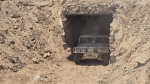 Die Hisbollah plante laut Israel eine Invasion über Tunnels. Im Bild zu sehen ist eine Aufnahme aus dem Gazastreifen, von dem aus die Hamas am 7. Oktober 2023 zuschlug. (Bild: x.com/IDF)