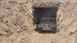 Die Hisbollah plante laut Israel eine Invasion über Tunnels. Im Bild zu sehen ist eine Aufnahme aus dem Gazastreifen, von dem aus die Hamas am 7. Oktober 2023 zuschlug. (Bild: x.com/IDF)