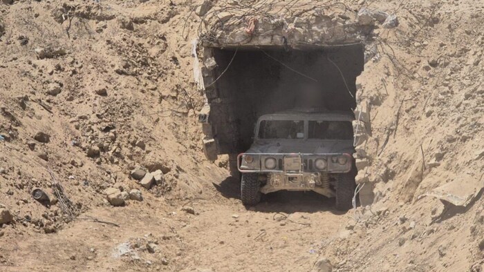 The tunnel that has now been discovered is even large enough for vehicles.