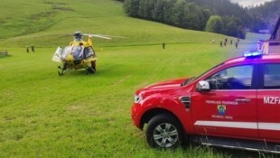 Der Rettungshubschrauber Christophorus 3 brachte das Kind ins Krankenhaus.