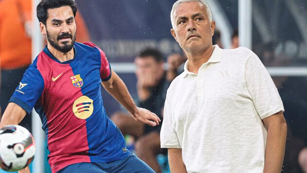 Spielt Ilkay Gündogan (links) bald unter Jose Mourinho? (Bild: REUTERS/Reuters, EPA)