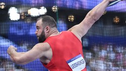 Lukas Weißhaidinger zieht glanzvoll ins Finale ein. (Bild: AFP/Kirill KUDRYAVTSEV)