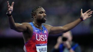 Noah Lyles blickt auch dem 200-Meter-Sprint optimistisch entgegen.