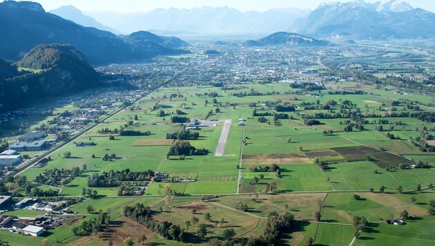 Das Ried, wichtiger Gegenpol zur Zersiedelung. (Bild: Land Vorarlberg)