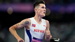 Jakob Ingebrigtsen zählt zu den Favoriten auf Olympia-Gold über 1500 Meter. (Bild: AP ( via APA) Austria Presse Agentur/ASSOCIATED PRESS)