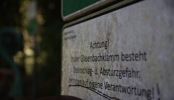 Ist die Klamm begehbar oder ist es gefährlich? Wanderer aus Elsbethen, Salzburg und Umgebung ...
