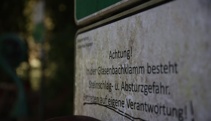 Is the gorge accessible or is it dangerous? Hikers from Elsbethen, Salzburg and the surrounding area want clarity. (Bild: Tröster Andreas)