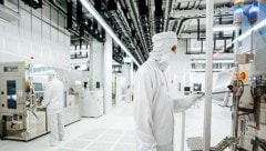 So sieht es in der Infineon-Chipfabrik in Villach aus. (Bild: APA/INFINEON AUSTRIA)