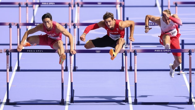 Enzo Diessl (Mitte) (Bild: GEPA pictures)