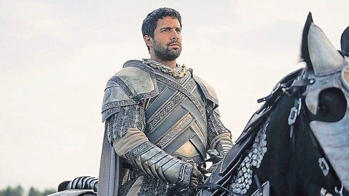 „House of the Dragon“: Fabien Frankel spielt den Ritter Ser Kriston Kraut.