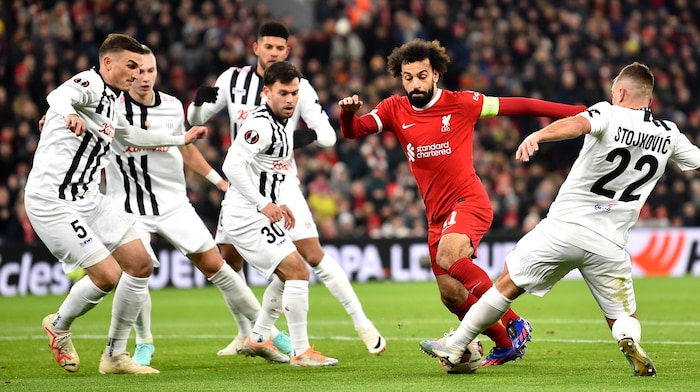 Last season, LASK faced Liverpool (without Salah) in the Europa League