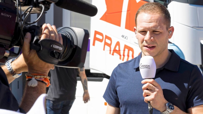 Bradl has been supporting ServusTV as an expert for years (Bild: ServusTV/Daphne Seberich)