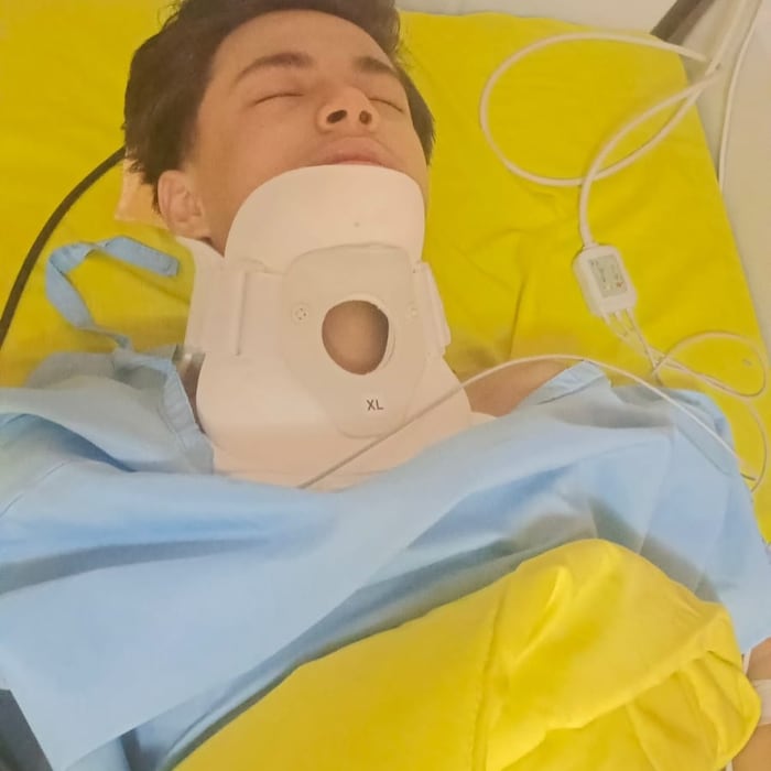 Sahadat liegt aktuell im Iran im Krankenhaus.
