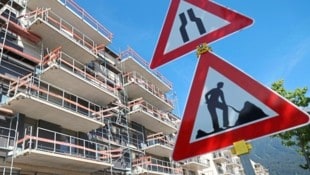 Hohe Preise, hohe Zinsen: Der Schwerpunkt liegt im Moment auf Mietwohnbau.