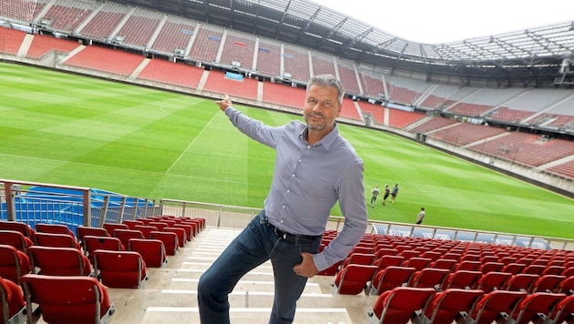 Er waltet über den Sportpark und das Klagenfurter Stadion: Daniel Greiner. (Bild: Kuess Josef/Kuess)