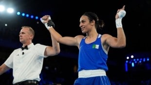 Imane Khelif kämpft jetzt um Gold.