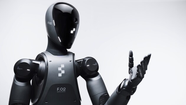 According to the manufacturer, the Figure 02 is the world's most advanced humanoid robot currently available on the market. (Bild: BMW)