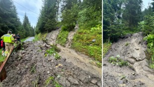 Dienstagabend kam es zu dem Murenabgang in Osttirol.