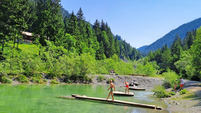 Der Walderlebnispfad hat einiges zu bieten.