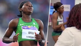 Favour Ofili brach in den Katakomben in Tränen aus.
