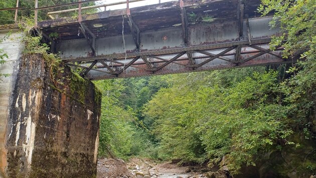 The Achtalweg is very popular despite the obstacles. (Bild: ÖVP Vorarlberg)