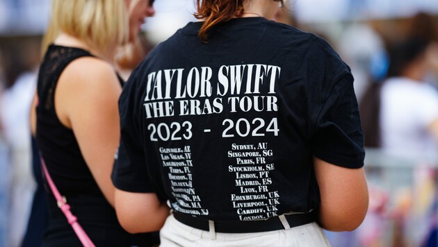 After the cancellation in Vienna, the Swifties are still hoping for alternative dates. (Bild: APA/EVA MANHART)