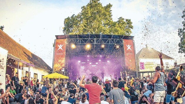 Am Wochenende verwandelt sich die 350-Seelen-Gemeinde Bildein für das „picture on festival“ wieder zur großen Bühne. (Bild: David Bitzan)