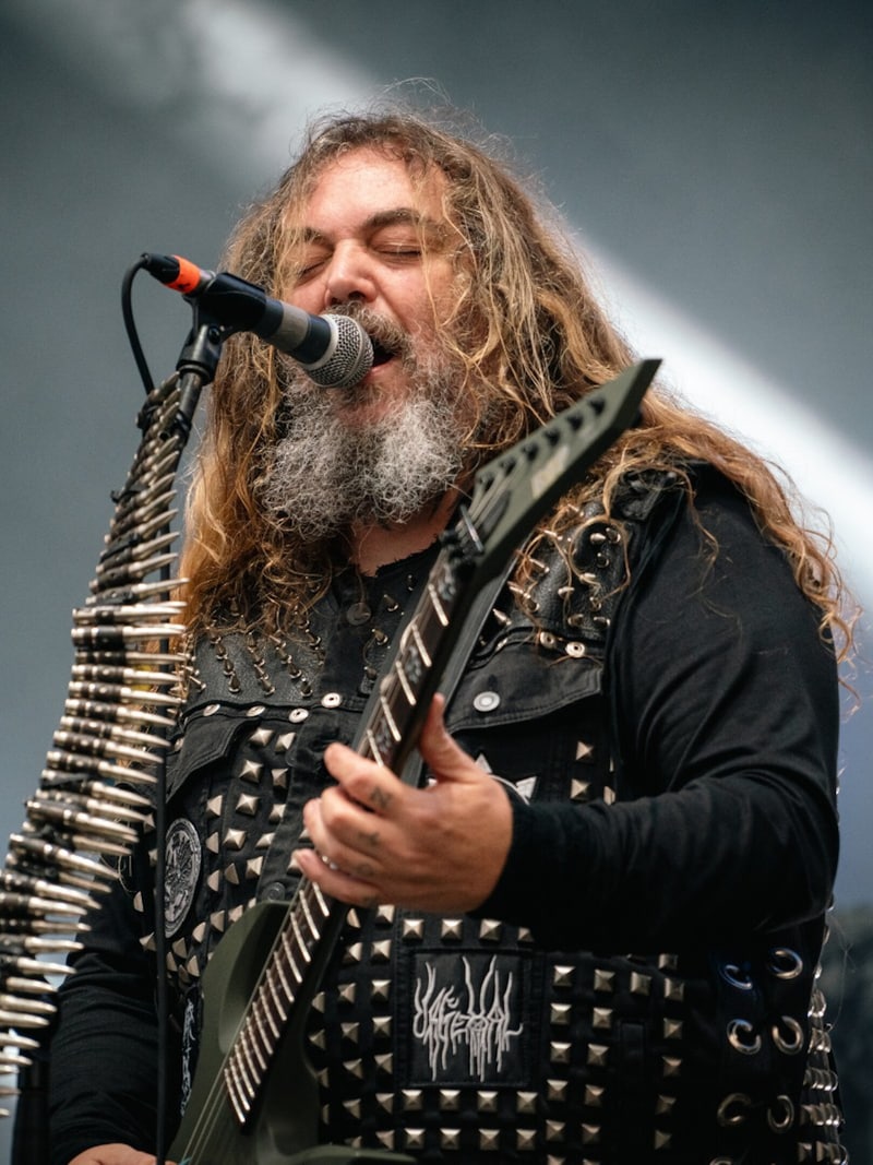 Auf der Bühne stehen auch die Metal- Urgesteinen Soulfly rund um Max Cavalera. (Bild: RaMaR_pictures)