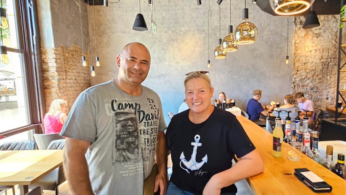 Le Burger managing director Brigitte Biber