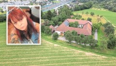 Christa P. lag acht Monate lang verscharrt einem Feld unweit der Linzer Wohnung, in der sie verstorben war (Bild: Krone KREATIV/Horst Einöder, Markus Wenzel)