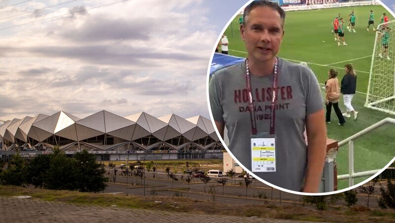 „Krone“-Redakteur Rainer Bortenschlager meldet sich aus dem Papara Park in Trabzon. (Bild: GEPA/„Krone“)