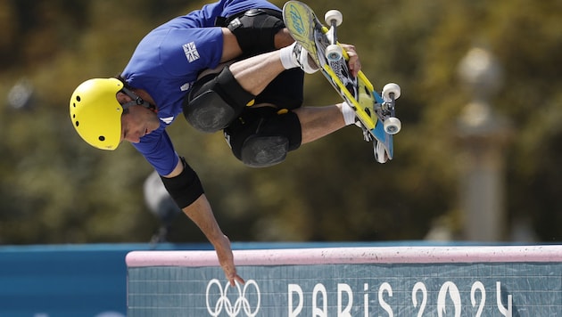 Andy MacDonald creates excitement in Paris. (Bild: AFP/Odd ANDERSEN)