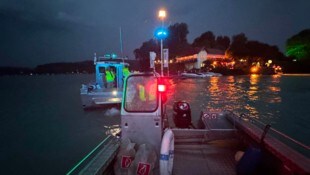 Die FF Krumpendorf beim Sucheinsatz