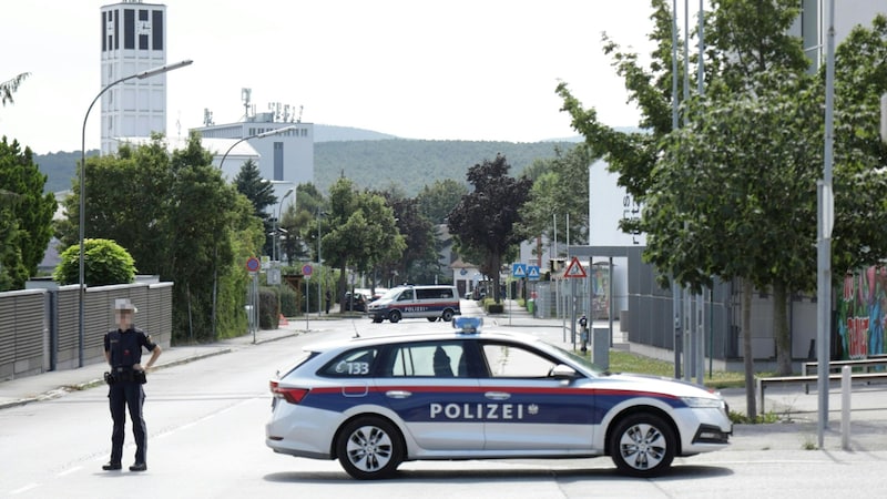 In the tranquil town of Ternitz, a 19-year-old prepared an attack on Taylor Swift fans. (Bild: APA/ALEX HALADA, Krone KREATIV)