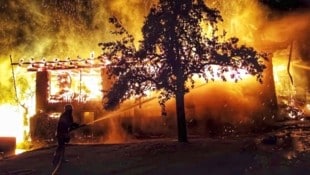 Zahlreiche Wehren rückten aus.