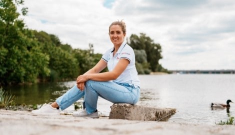 Seit 2021 startet die gebürtige Deutsche Alina Kornelli für Österreich, war auch bei den ...