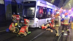 Der dramatische Einsatz (Bild: BF Graz)