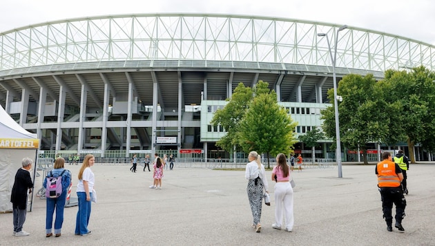 The British band Coldplay is scheduled to perform four times at the Ernst Happel Stadium (photo) from August 21. (Bild: APA/Florian Wieser)