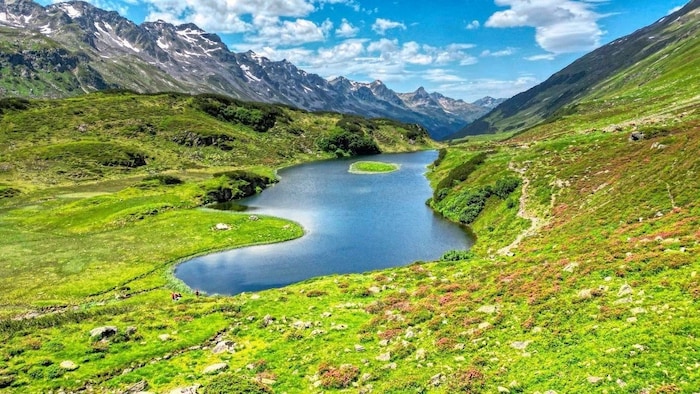 Der Lange See hinter der Konstanzer Hütte.