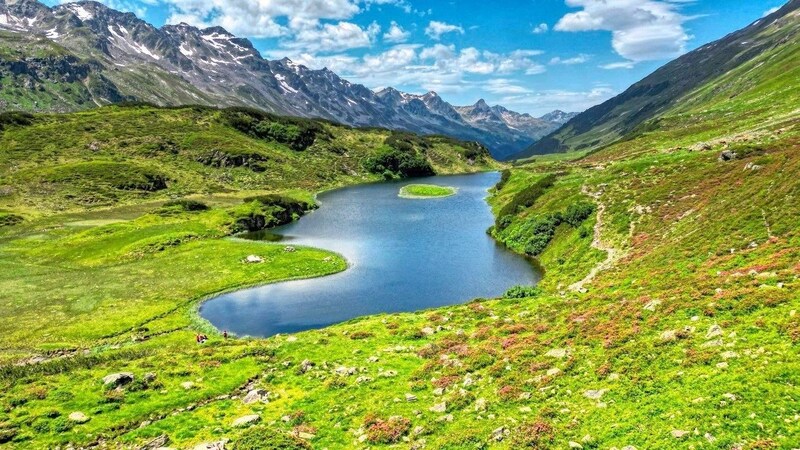 Der Lange See hinter der Konstanzer Hütte. (Bild: Toni Silberberger)