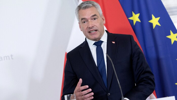 Chancellor Karl Nehammer thanked all the authorities involved, but did not reveal from which ...