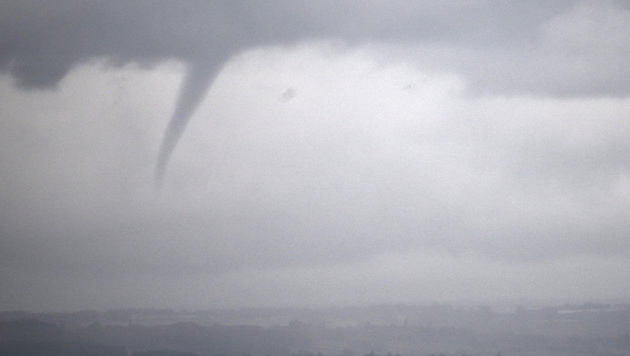 Funnel clouds (symbolic image) are the precursors of a tornado. (Bild: AFP)