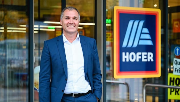 Horst Leitner has been at the helm of Hofer since December 2018. (Bild: Wenzel Markus)