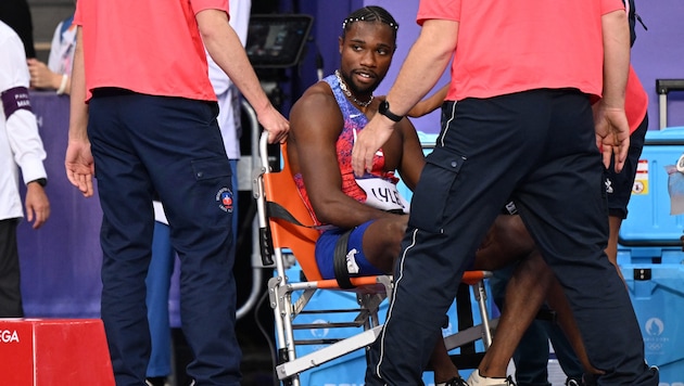 What's going on with Noah Lyles? (Bild: AFP/APA/Kirill KUDRYAVTSEV)