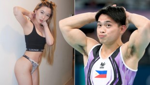 Carlos Edriel Yulo ist mit der Influencerin Chloe Anjeleigh San Jose zusammen.