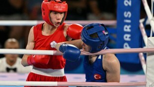 Lin Yu-ting (li.) kämpft in Paris um Olympia-Gold.